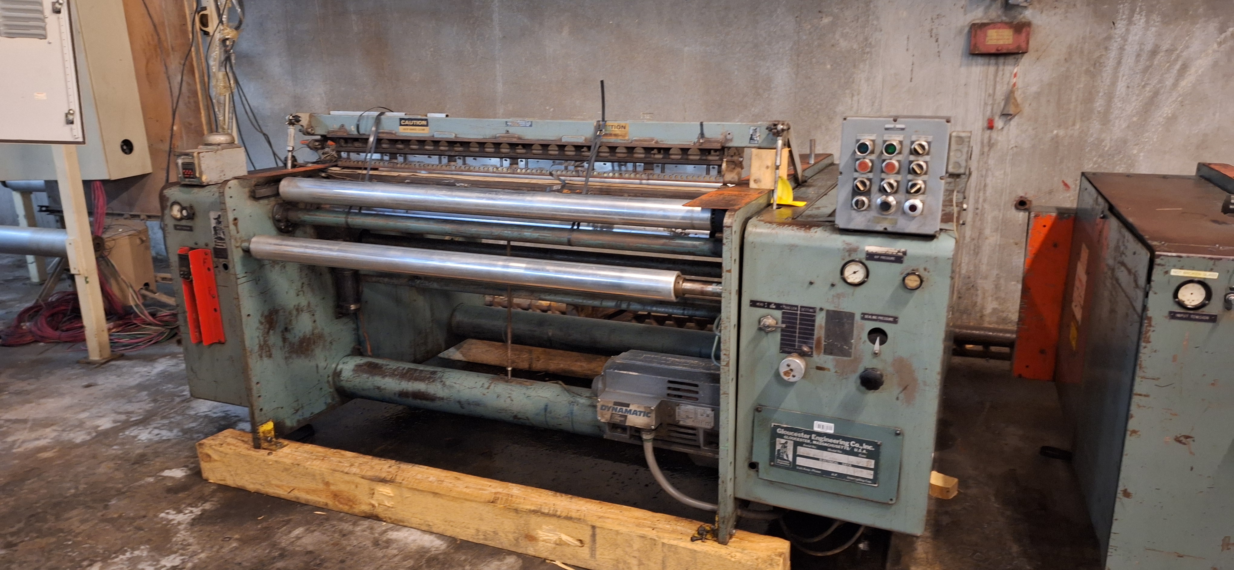Gloucester 60" Single Seal Bag Machine