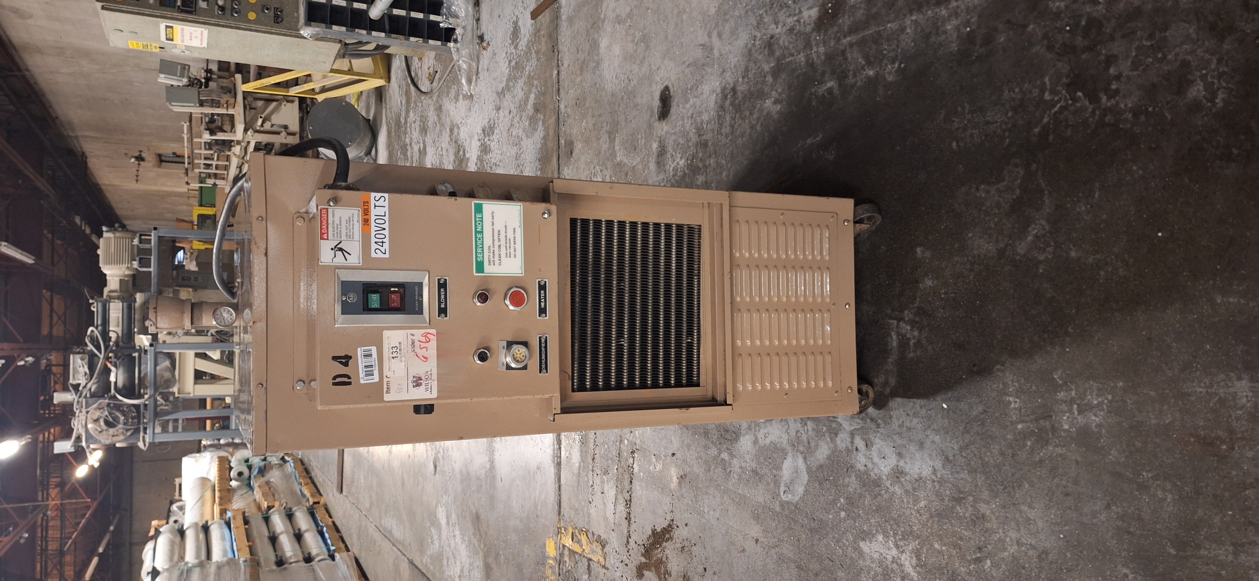 Plastic Process Equipment Hot Air Dryer